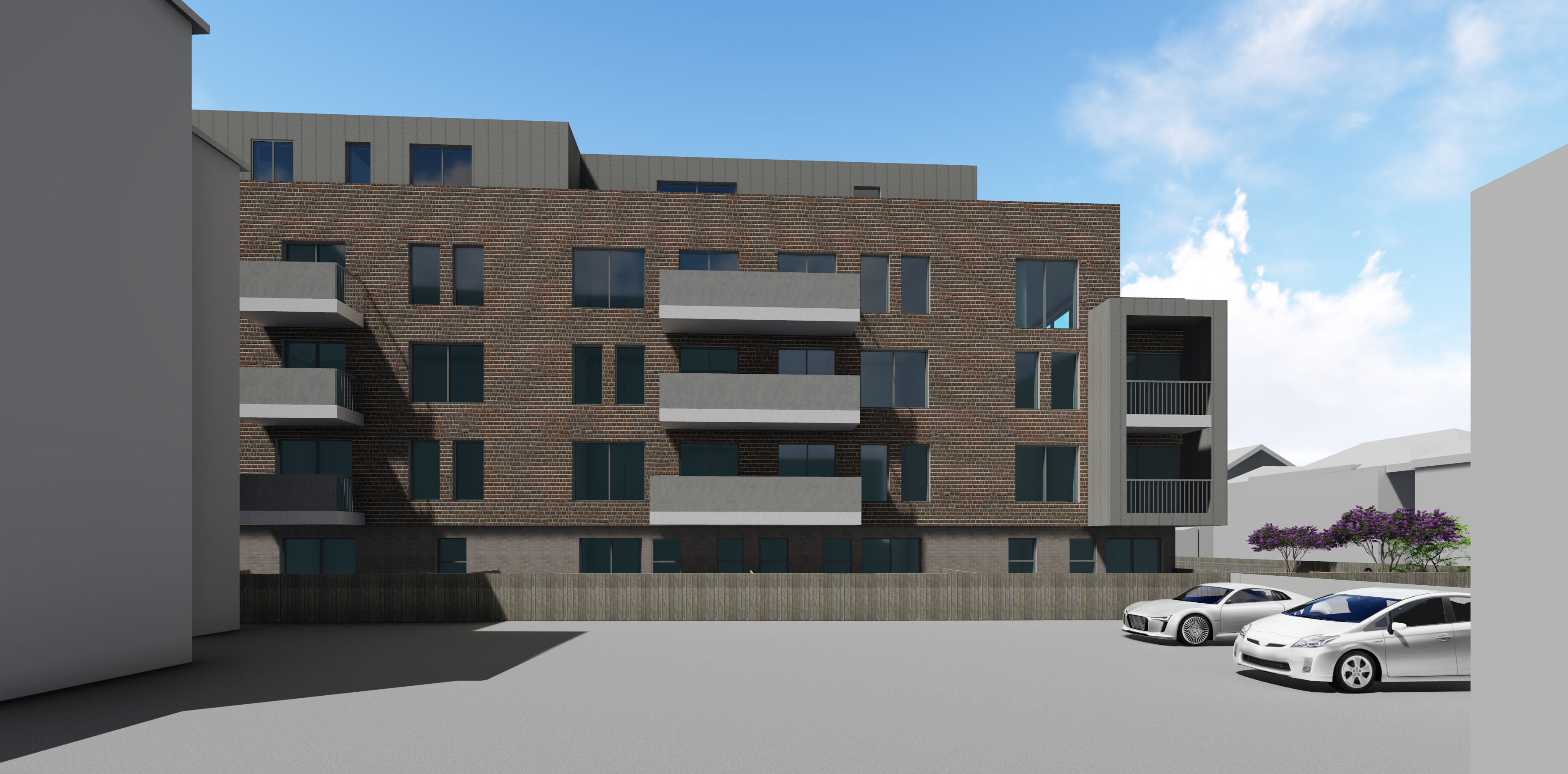 New build residential development London